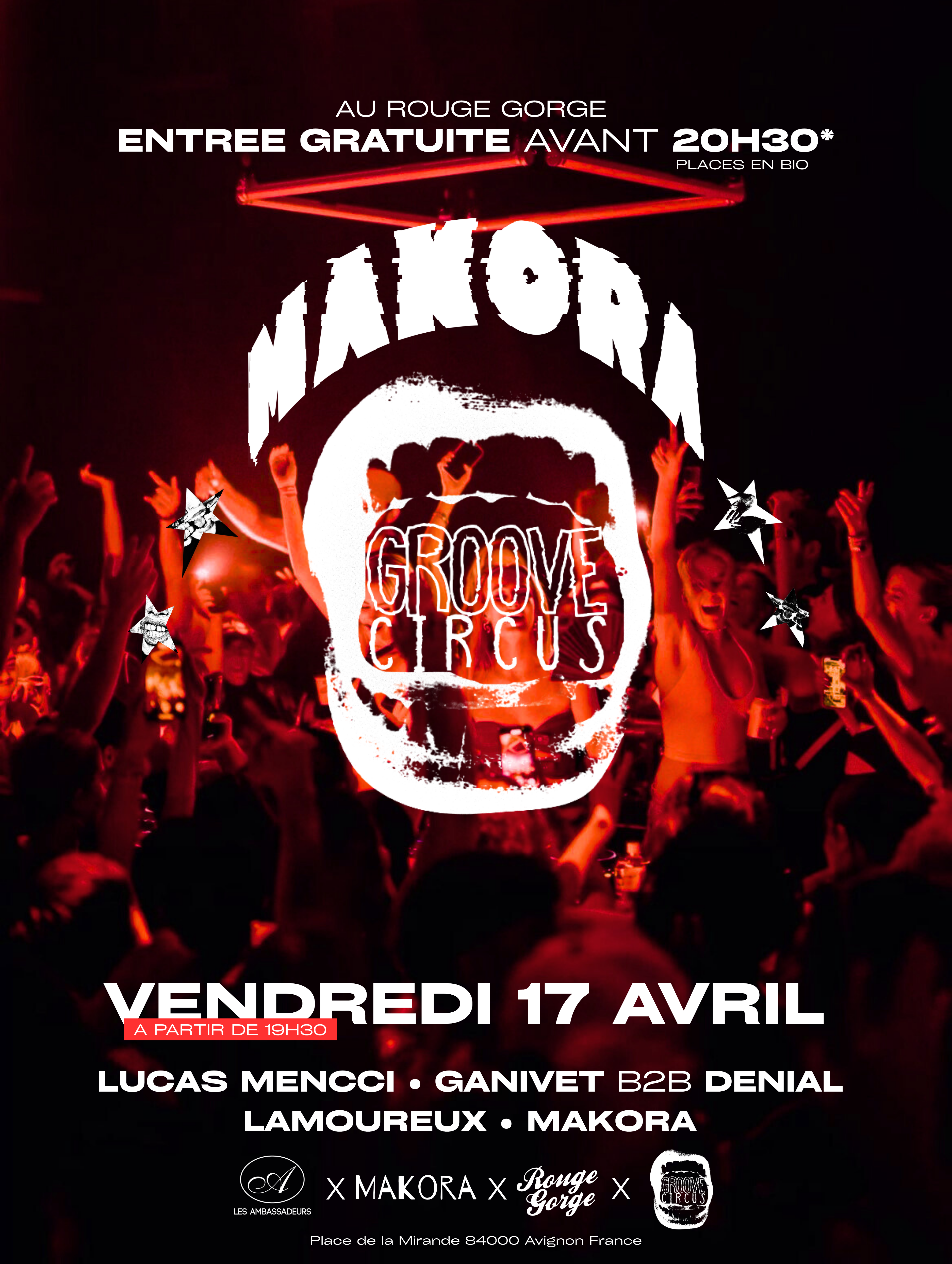 Soirée MAKORA - 17 avril 2026